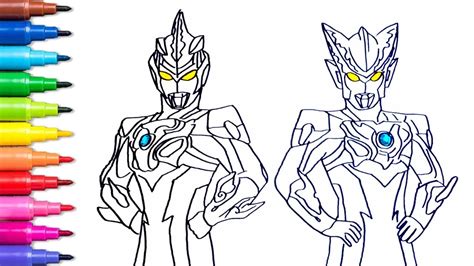 sketsa gambar ultraman geed|Mudah II Ini cara menggambar kartun Ultraman Geed .